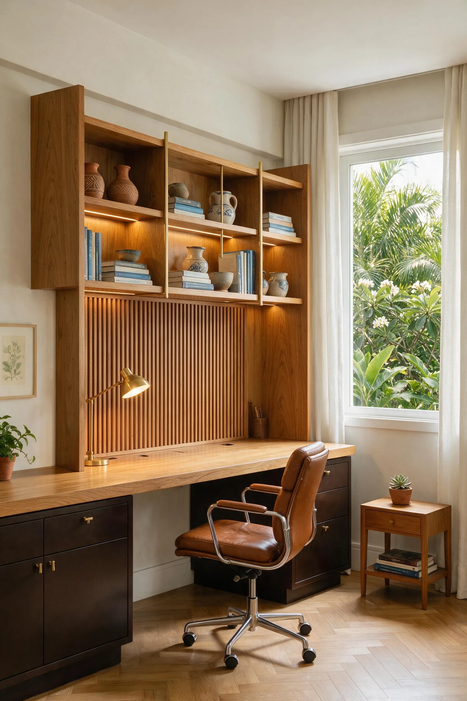 Home Office em Maringá — Prumo Marcenaria