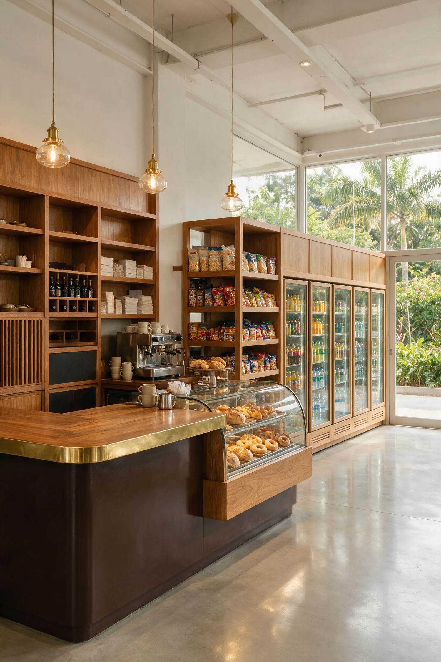 Gôndolas de conveniência em marcenaria sob medida